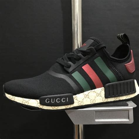 gucci nmd black|Gucci adidas collab release date.